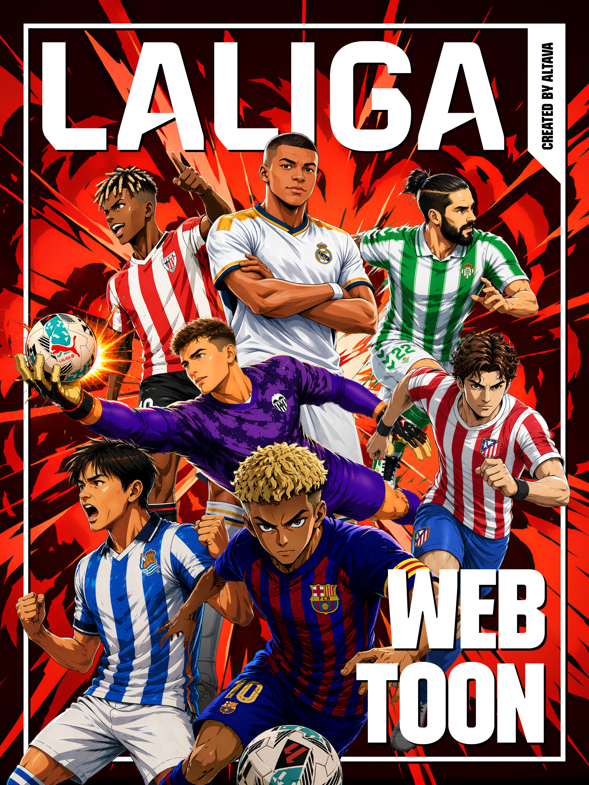 LALIGA and ALTAVA partner to launch original football webtoon in Japan, South Korea and China
